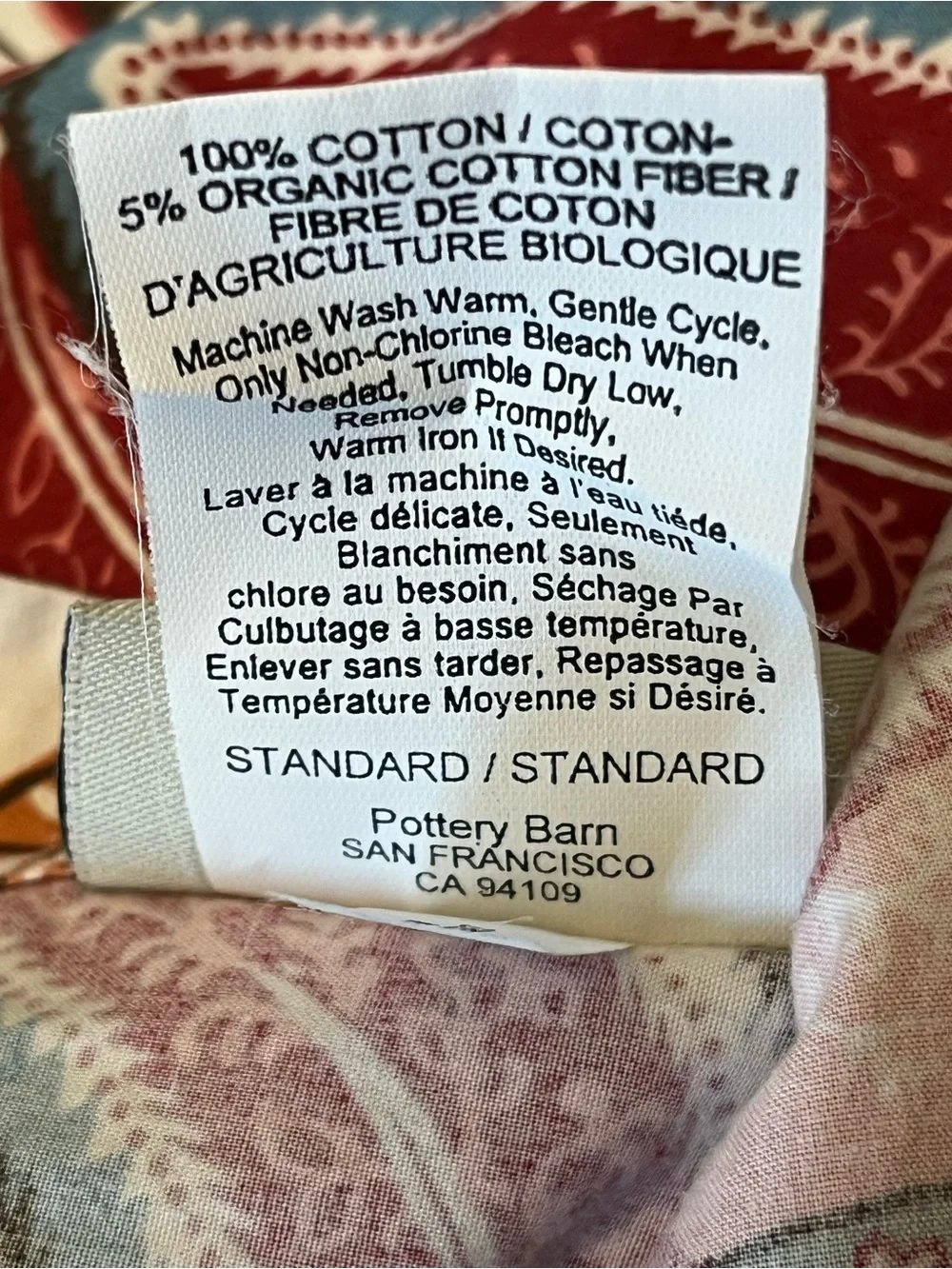 Pottery Barn Lolita Palampore Standard Cotton Pillow Shams Set Of 2